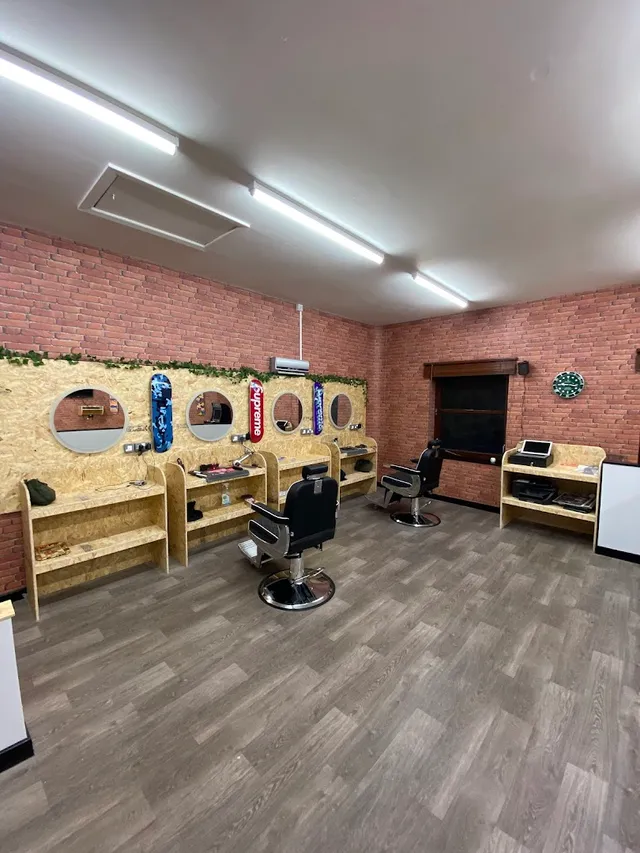 Inside the Wakefield shop — stations and mirrors